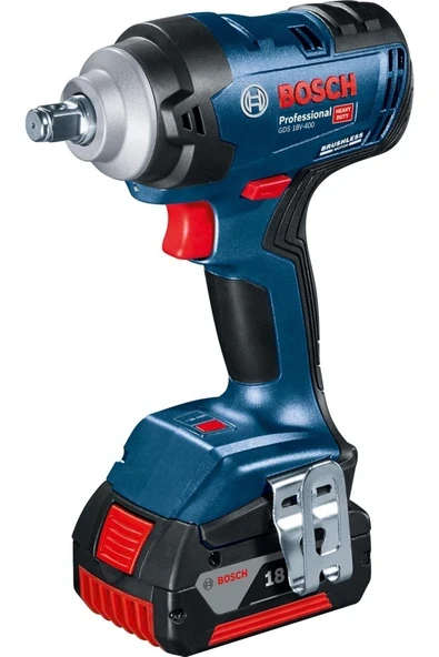Bosch Profesyonel Gds 18V-400 5 Ah Çift Akülü Li-On Darbeli Akülü Vidalama ürün görseli 1