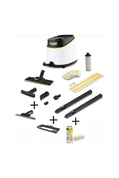 Karcher Sc 3 Delux Buharlı Temizlik Makinesi + Cam Temizleme Aparatı + 15 Mikrofiber Bez + Halı Başlığı ürün görseli 1