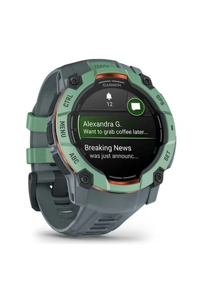 Garmin Instinct 3 – 50 mm Amoled Neotropik / Twilight ürün görseli 1