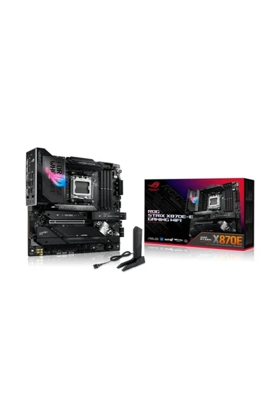 ASUS ROG STRIX X870E-E GAMING WIFI AMD AM5 DR5 ATX ürün görseli 1