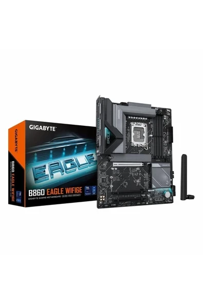 B860 Eagle WiFi6E DDR5 (9066MHz)OC M.2 HDMI/DP/USB-C PCIe 5.0 1851P ATX Anakart ürün görseli 1