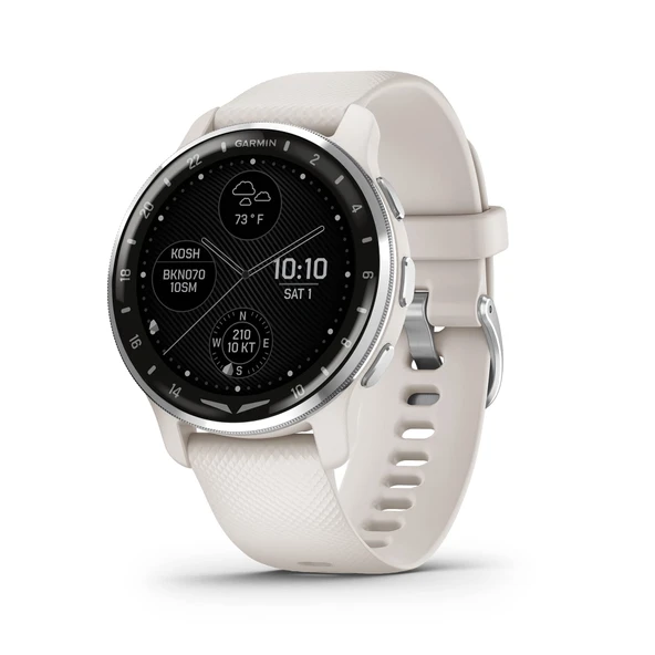 Garmin D2TM Air X10, Touchscreen Aviator Smartwatch with GPS, Havacılık Hava, Call ve Text, Health and Wellness Özellikler ve Daha Fazlası, Ivoryy ürün görseli 1