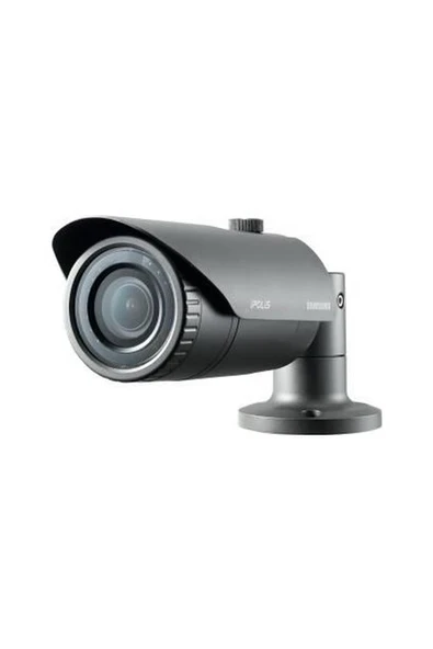 Samsung Sno-L5083Rp 1.3Mp 2.8-12Mm 4.3X Lens Sd/Sdh Kartlı Poe Ip Bullet Kamera ürün görseli 1