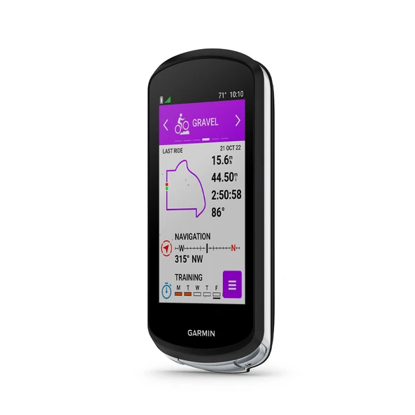 Garmin Edge® 1040 Solar, GPS Bisiklet Bilgisayarı Solar Şarjleri, On ve Off-Road, Spot-On Truth, Long-Lasting Battery, Device Only ürün görseli 1