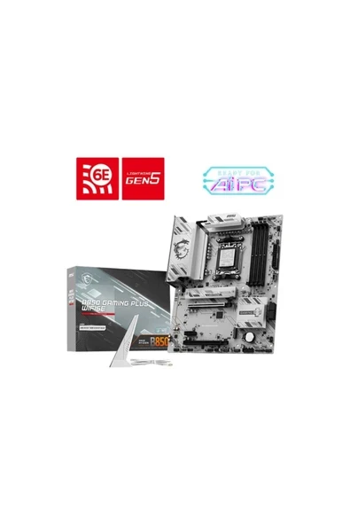 B850 GAMING PLUS WIFI6E AM5 DDR5 8200(OC)Mhz ATX Gaming (Oyuncu) Anakart ürün görseli 1