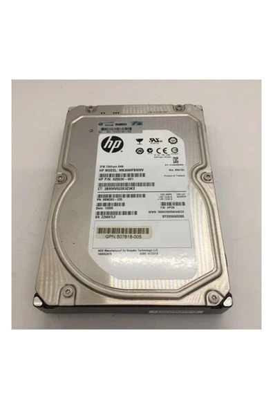 Hp 625140-001 MB3000FBNWV 3tb 7.2k 64MB Sas-2 3.5\ ürün görseli 1