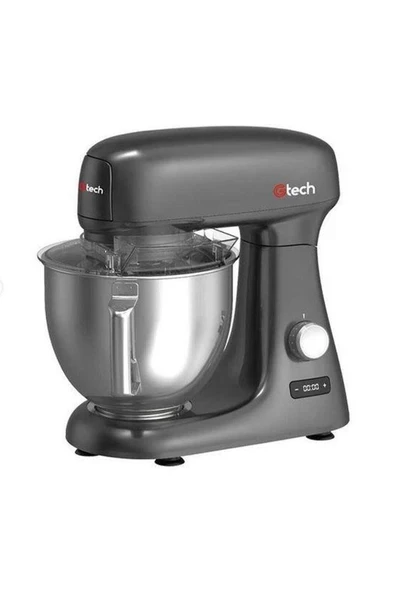 Gtech EF708-S Professional Krom Set Üstü Mikser 4.8 Litre ürün görseli 1