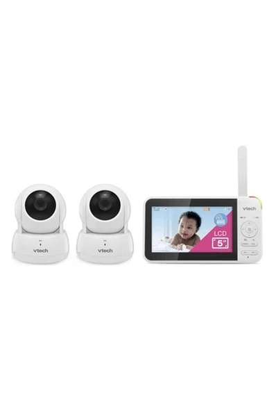 Vtech VM924-2 Uzaktan Pan-Tilt-Zoom 2 Kameralı Video Monitörü - 5 Inc ürün görseli 1
