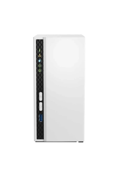 Qnap TS-233A4 2gb 2X2TB HDD 2x3.5" Sata Desteği Raıd(0-1) Nas Depolama Ünitesi ürün görseli 1