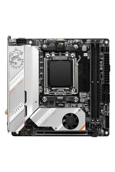 MSI MB MPG B650I EDGE WIFI AM5 DDR5 7200MHZ(OC) HDMI M.2 USB3.2 2.5G LAN WIFI 6E Mini-ITX ürün görseli 1