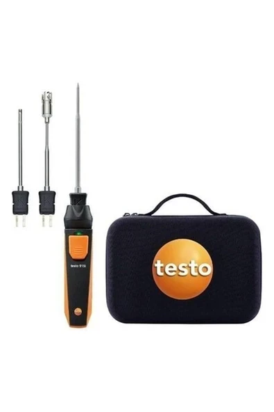 Testo 915I Set Termometre | K Tipi Problu ve Akıllı Ölçüm Cihazı ürün görseli 1