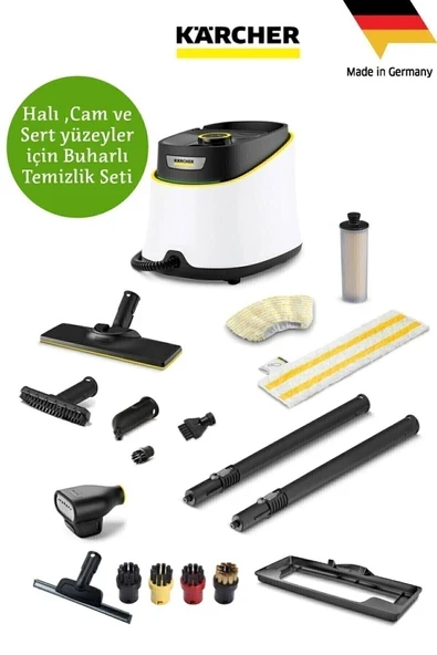 Sc 3 Deluxe Buhar Temizleyici - Sert Zemin, Halı, Fayans ve Camlarda Yüksek Performans, ürün görseli 1