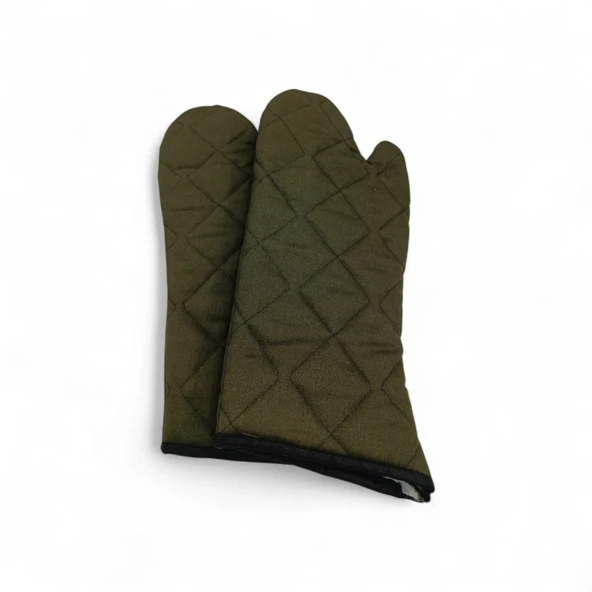 Dokuma Fırın Eldiveni Çift (2'li) 38 cm - Resim 2