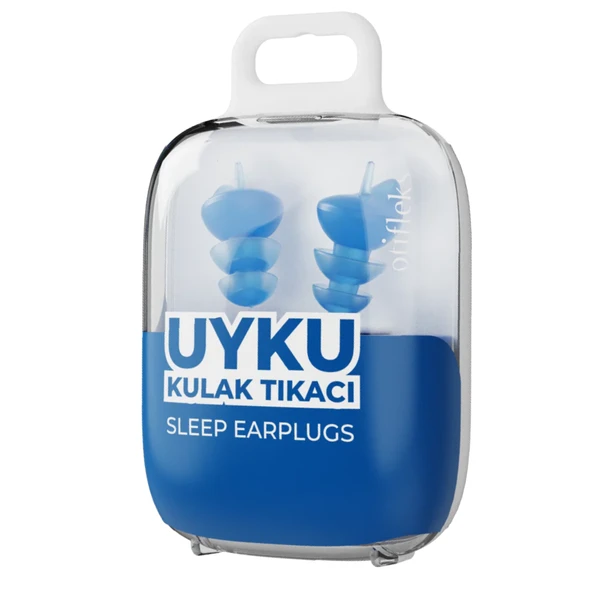 Otiflex Uyku Large Kulak Tıkacı 2li 1 adet Mini Taşıma Kutusu Hediye ürün görseli 1