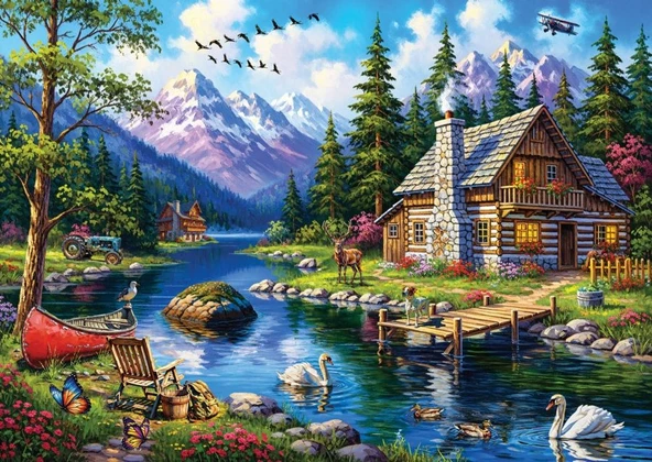 Anatolian 3000 Parça Dereboyu Puzzle ürün görseli 1