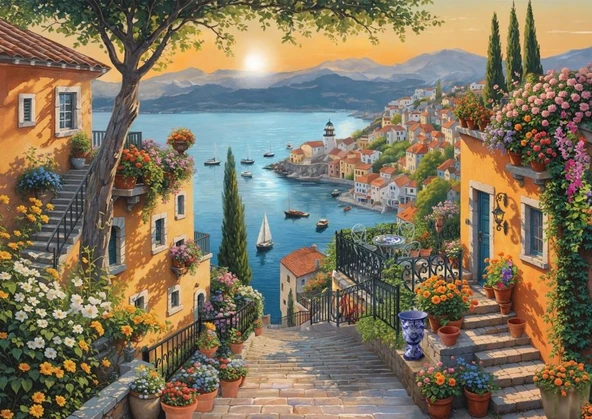 Anatolian 700 XL Parça Limana Doğru Puzzle ürün görseli 1