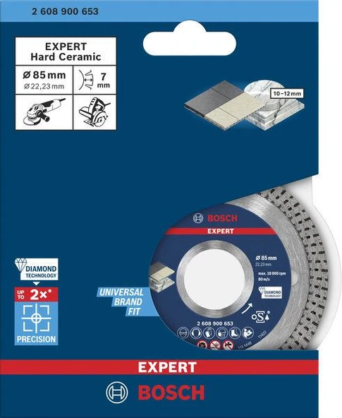 EXP Elmas Kesme Diski BFHaCeramic 85*22,23 mm ürün görseli 1