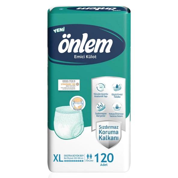 Önlem Emici Külot XL-Extra Large Beden 120 Adet ürün görseli 1