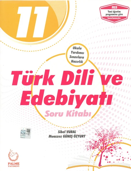 Palme 11.Sınıf Türk Dili ve Edebiyatı Soru Kitabı ürün görseli 1