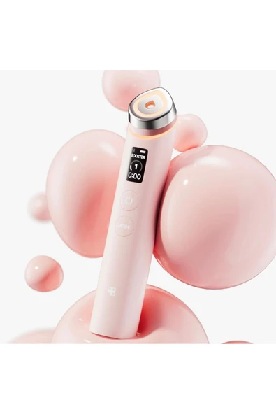 AGE-R Booster Pro -4 Farklı Modlu Kore Cam Cilt Bakım Cihazı(Pembe) - Resim 5