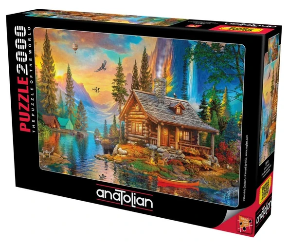 Anatolian 2000 Parça Çam Ormanı Puzzle - Resim 2
