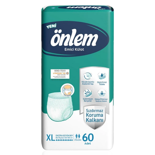 Önlem Emici Külot XL-Extra Large Beden 60 Adet ürün görseli 1