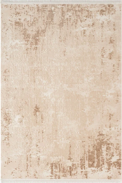 Look Classıc LK006B Çerçeveli Bej Klasik Desen Akrilik Dokuma Taban Tozuaz Oturma Odası Halısı 120 X 180 BEJ ürün görseli 1