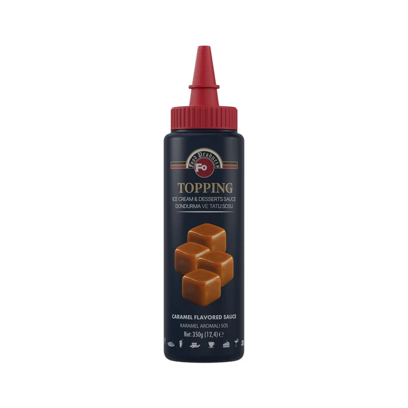 Karamel Aromalı Topping Dondurma Sosu 350 gr ürün görseli 1
