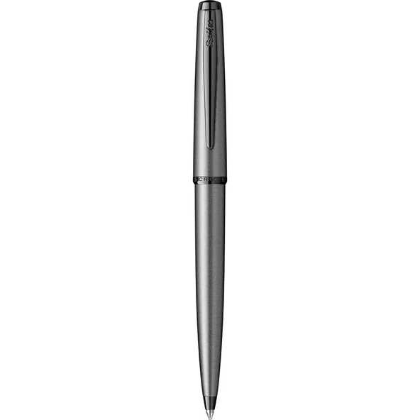 Scrikss Metropolis 78MG Mat Gri Tükenmez Kalem  Kristal Kutulu, G2 Refil Uyumlu ürün görseli 1