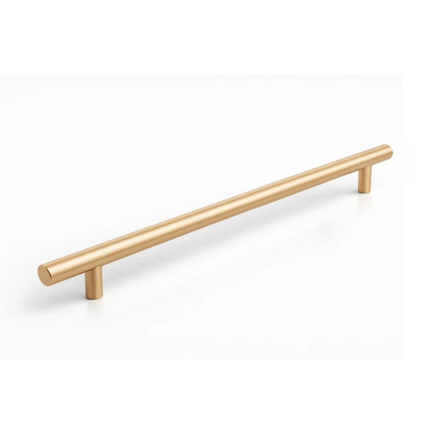 (1 Adet) 320mm Soft Altın Metal Mobilya Mutfak Dolap Çekmece Dolabı Kulbu Kulpu Kulpları ürün görseli 1