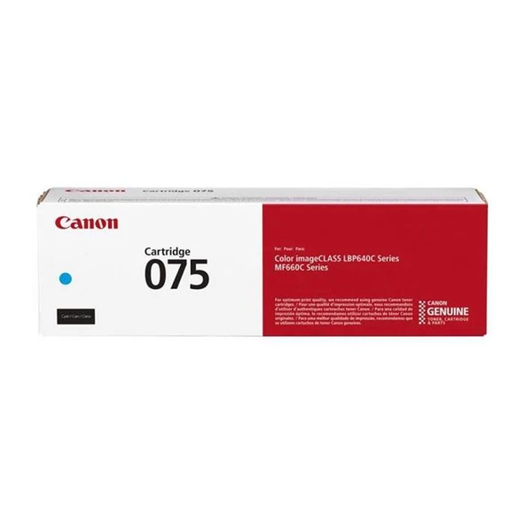 Canon CRG-075H BK Siyah 3.500 Sayfa Toner MF664 ürün görseli 1