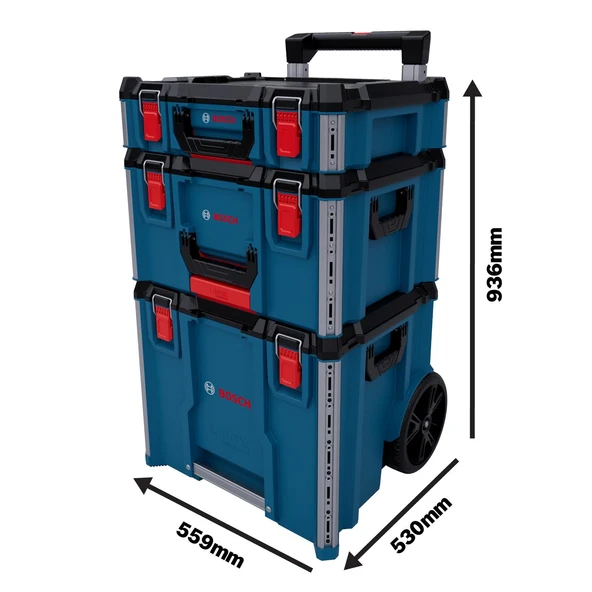 Bosch L-BOXX Taşıma Kasası 3 Parça - Resim 2