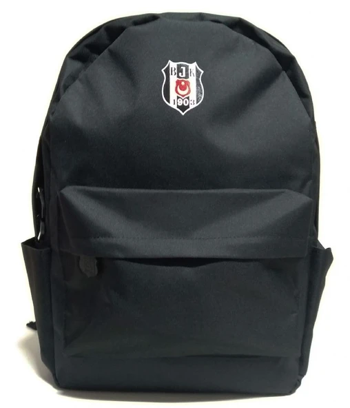 Beşiktaş Siyah Üç Bölmeli Okul ve Günlük Sırt Çantası ürün görseli 1