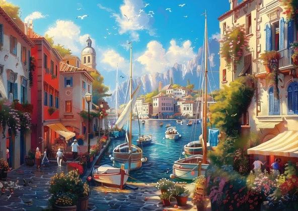 Anatolian 1500 Parça Yaz Esintisi Puzzle ürün görseli 1