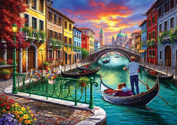 Anatolian 700 XL Parça Gondola Nera Puzzle ürün görseli 1