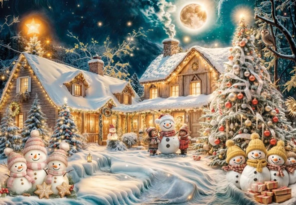 Anatolian 260 XL Parça Bir Yılbaşı Hikayesi Puzzle ürün görseli 1