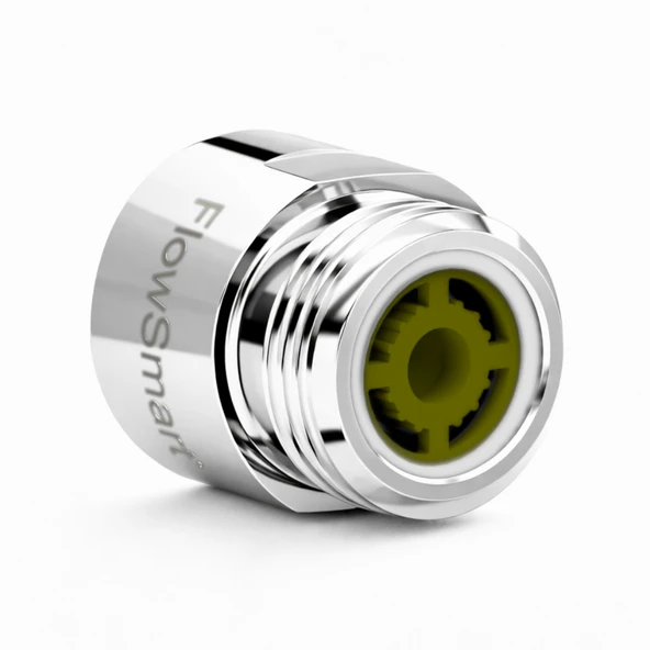 Kısa Musluk Debi Regulatörü 2L/Dak.  G1/2" (Yarım Parmak  22 mm) Dişli Bağlantı ürün görseli 1