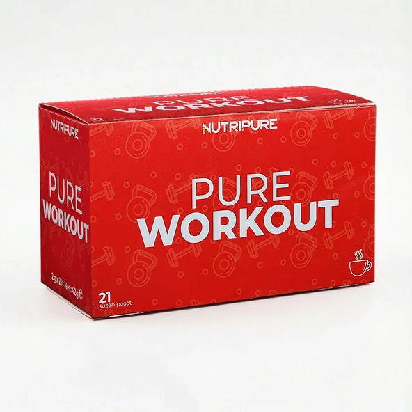 Nutripure PureWorkout Pre-Workout Tea 21 Days ürün görseli 1