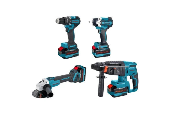 Catpower Kömürsüz Akülü 4'Lü Set 1580 ürün görseli 1