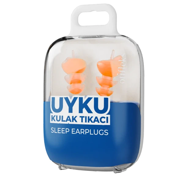 Otiflex Uyku Medium Kulak Tıkacı 2li 1 adet Mini Taşıma Kutusu Hediye ürün görseli 1