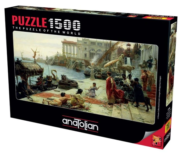 Anatolian 1500 Panoramic Parça Kraliçeyi Uğurlama Puzzle ürün görseli 1