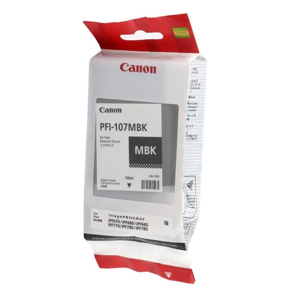 Canon PFI-710MBK Matte Black Mat Siyah Plotter Kartuş ürün görseli 1