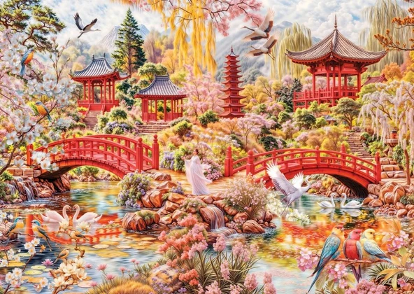 Anatolian 3000 Parça Japon Bahçesi Puzzle ürün görseli 1