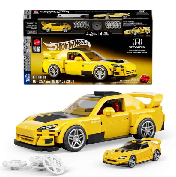 PTTAVM: Hot Wheels Mattel Brick Shop '07 Honda S2000 JFR88