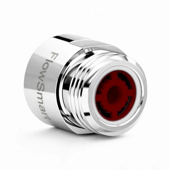 Kısa Musluk Debi Regulatörü 3L/Dak.  G1/2" (Yarım Parmak 22 mm) Dişli Bağlantı ürün görseli 1