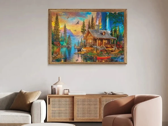 Anatolian 2000 Parça Çam Ormanı Puzzle - Resim 3