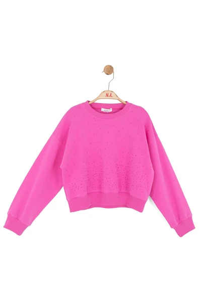 Kız Çocuk Barberry Sweat NK-31377 ürün görseli 1