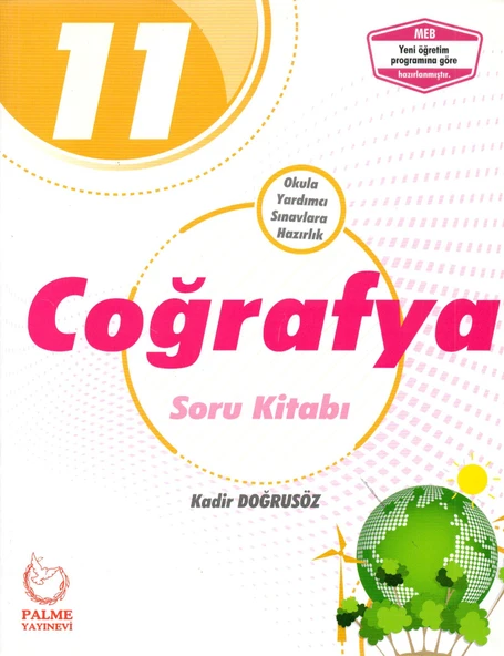 Palme 11.Sınıf Coğrafya Soru Kitabı ürün görseli 1