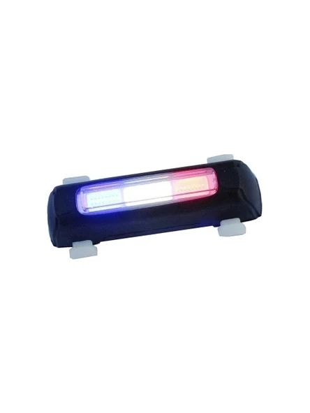 FORTE GT XBYC 6015-3 FY-306 BİSİKLET SİLİKON IŞIK SET SİYAH ürün görseli 1