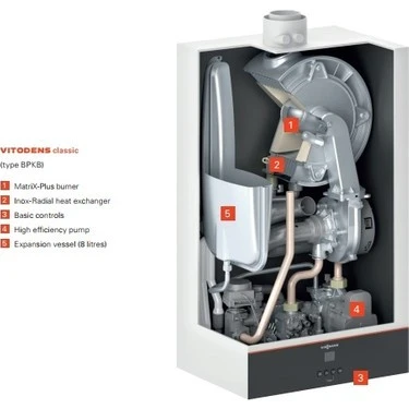 VİESSMANN VİTODENS CLASSİC 25 kw KOMBİ - Resim 2